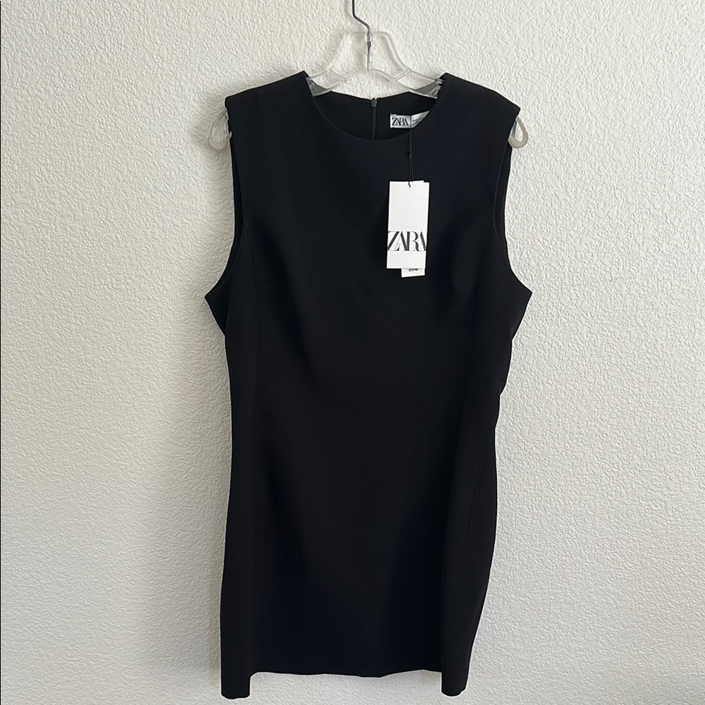 ZARA Classic Black Sleeveless LBD XL Dress